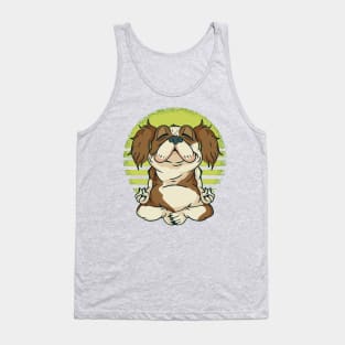 Meditating Dog Tank Top